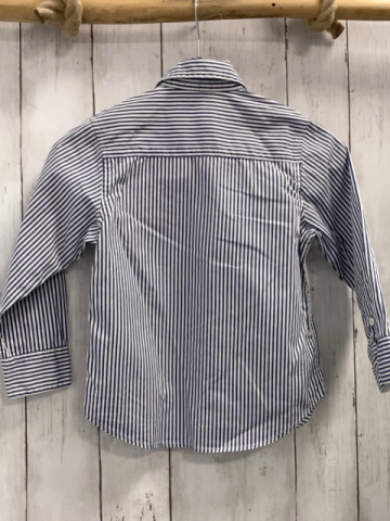 H&M  Hemd  Gr. 110  blau weiße Streifen 