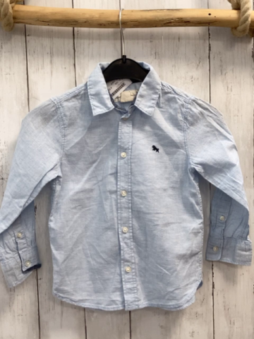 H&M Hemd Gr. 104  hellblau