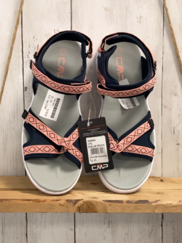 neu CMP Sandalen  Gr. 41  blau lachs hellgraue Sohle 