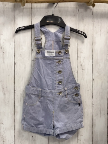 Esprit  Latzshorts  Gr. 140  blau weiße Streifen 