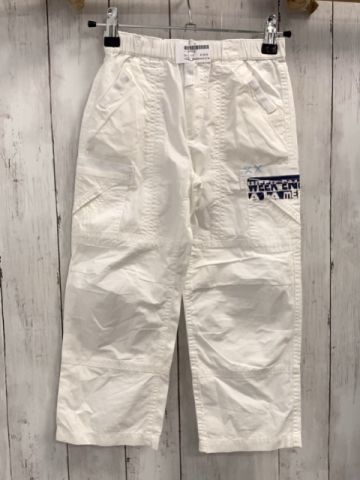 Weekend à la mer  Hose  Gr. 110  weiß blaue Schrift 