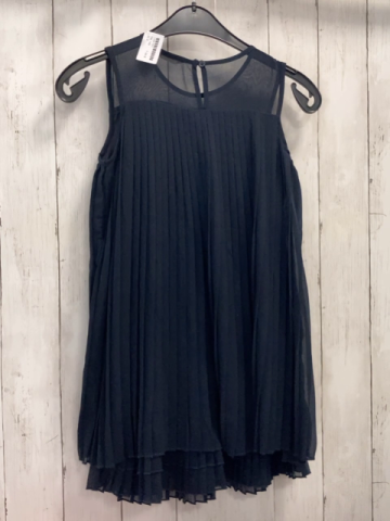   Kleid  Gr. 140  blau crincled 