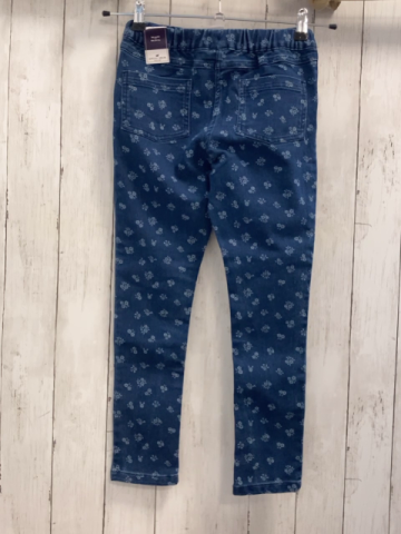 neu Sergent Major  Hose  Gr. 134  blau Jeans weiße Blumen NP 23,99 € 