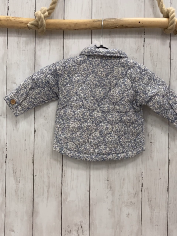 neu H&M  Jacke  Gr. 68  weiß blaue Blume 
