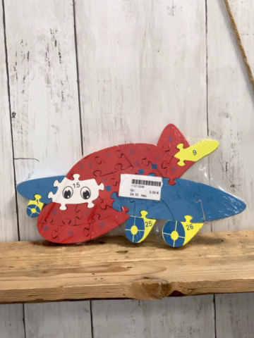 neu  Puzzle Flugzeug 