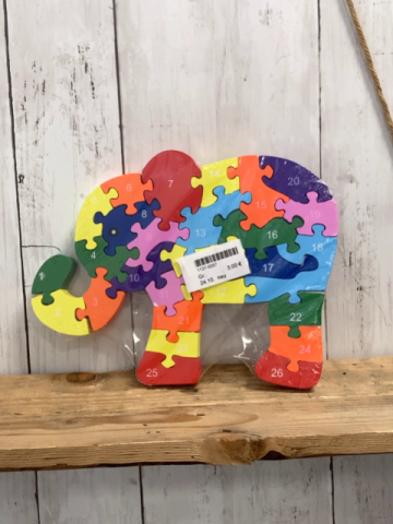 neu  Puzzle Elefant 