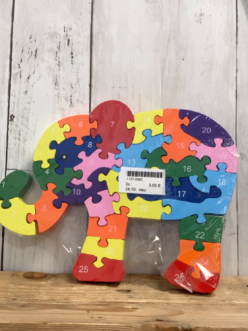 neu  Puzzle Elefant 