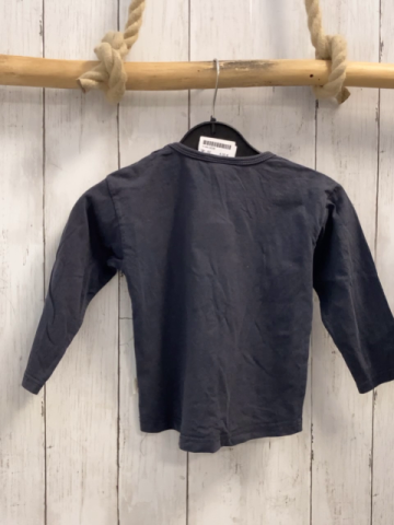 Sanetta  Langarmshirt  Gr. 92  grau Seehunde