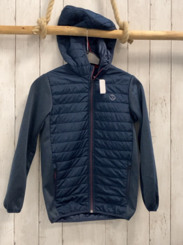 jack & jones Joggingjacke Gr. 140  blau mit Steppelementen