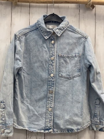 Mango  Hemd  Gr. 140  hellblau Jeans 