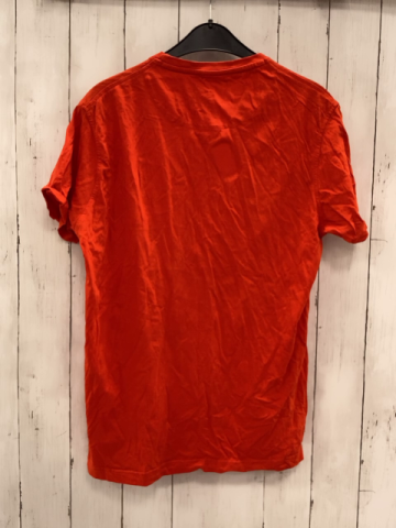 Trussardi  T-Shirt  Gr. 170/176  rot Bild mit Häusern 