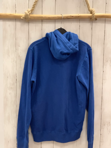 Replay  Sweatjacke  Gr. 164/170  blau Kapuze graue Schrift 