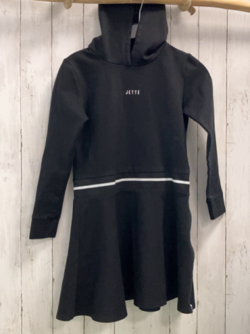 Staccato  Kleid  Gr. 152  schwarz Kapuze weißer Streifen 