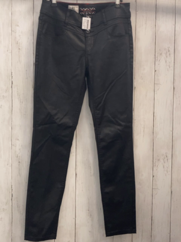 Street One  Hose  Gr. 27  schwarz Kunstleder