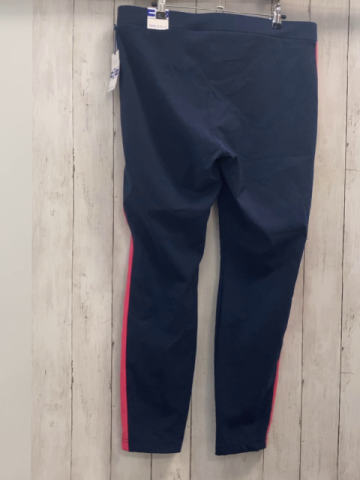 Brax Golf  Sportleggings  Gr. 44  schwarz pink Seitenstreifen 