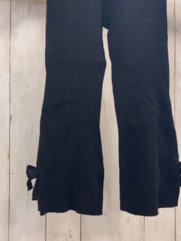 zara Leggings Gr. 104  schwarz gerippt