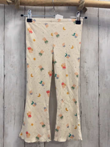 Mori Hose Gr. 98  beige gerippt Peppa Pig