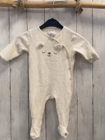 H&M Schlafanzug Gr. 62  beige Nicky Bär