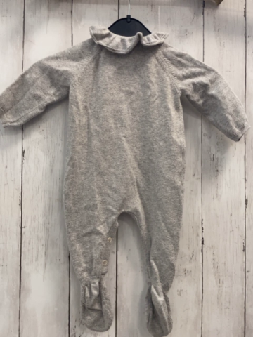 Mango Overall Gr. 68  grau Strick 