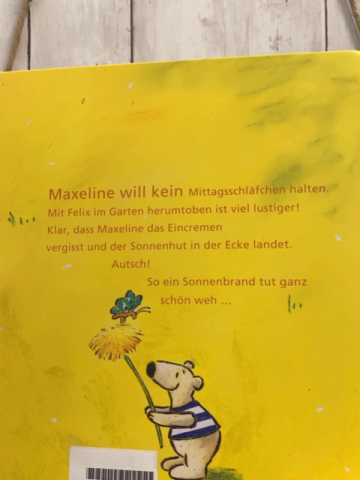  Buch Maxeline Sonnenschein