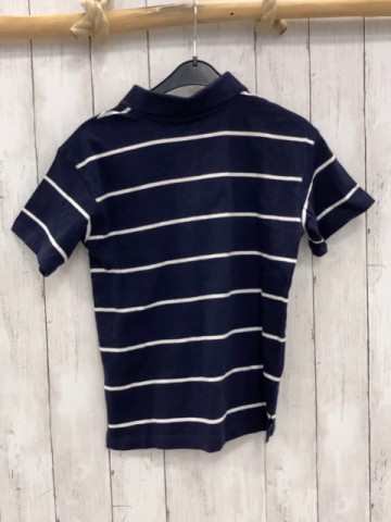 neu H&M  Poloshirt  Gr. 122/128  blau weiße Striefen 