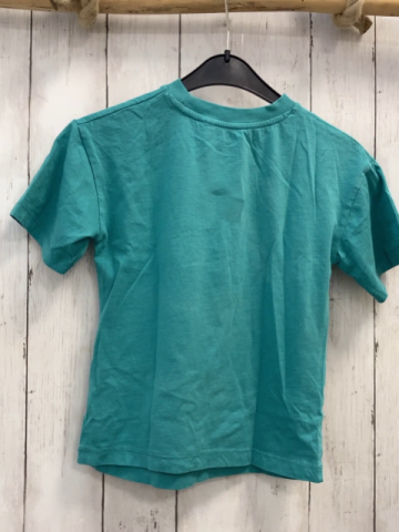 H&M  T-Shurt Gr. 122  türkis Batman bunte Schrift 