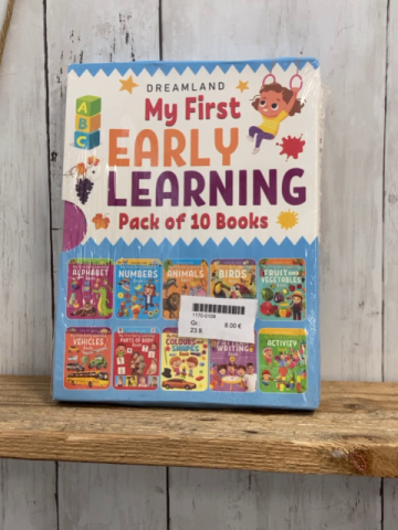   Lernbuchsammlung  My First Early Learning Pack of 10 Books 