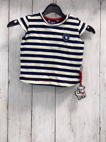 Sigikid  T-Shirt  Gr. 62  blau weiße Streifen 