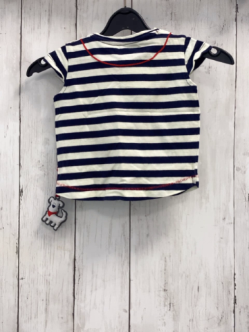 Sigikid  T-Shirt  Gr. 62  blau weiße Streifen 