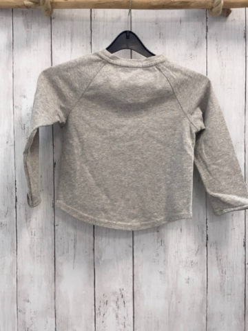 Kihawo  Pullover  Gr. 110  grau bunte Glitzereule 