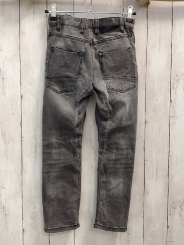 H&M  Hose  Gr. 122  grau Jeans Bund verstellbar 