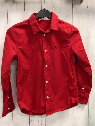 H&M  Hemd  Gr. 128  rot 