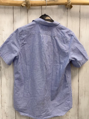 GAP Sommerhemd  Gr. 146/152  hellblau weiße Streifen