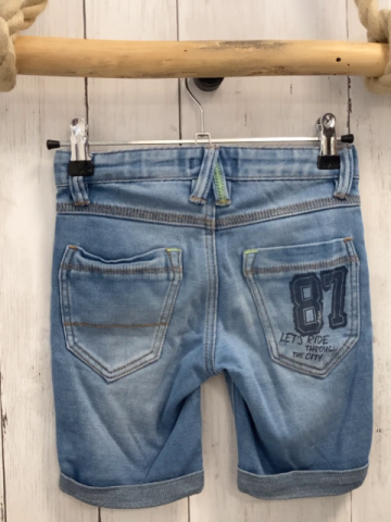 S´Oliver Shorts Gr. 116  blau Jeans Bund verstellbar