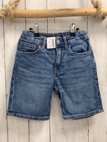 H&M Shorts Gr. 122  blau Jeans Bund verstellbar