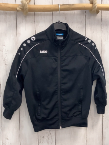 Jako Joggingjacke Gr. 116  schwarz