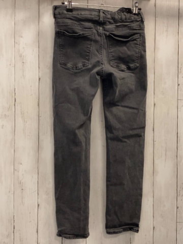 H&M  Hose  Gr. 152  grau Jeans Bund verstellbar 