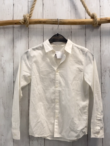 neu H&M Hemd Gr. 140  weiß 