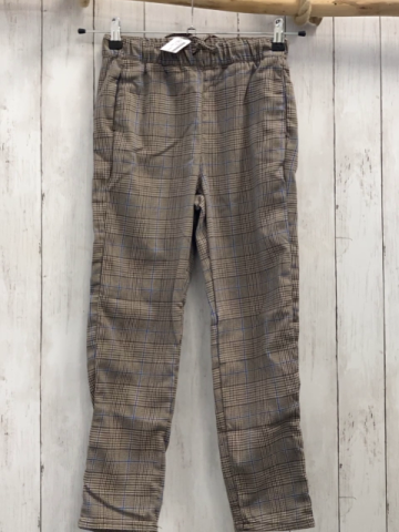 H&M Hose Gr. 140  beige braun blau kariert