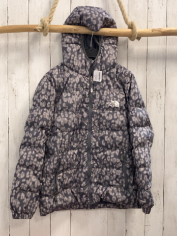 The North Face  Wende-Winterjacke  Gr. 158/164  grau hellgrauer Druck / grau 