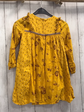 Happy Girls Kleid Gr. 122  gelb Blumen