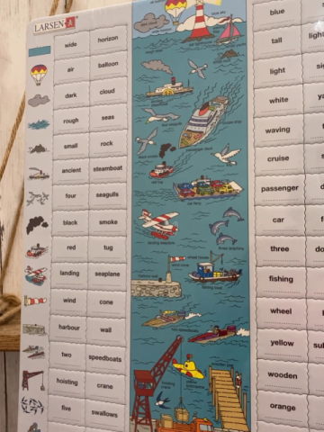 neu  Puzzle  Learning Englisch Puzzle 