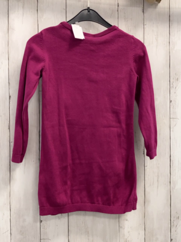 Nickelodeon  Kleid + Tasche  Gr. 116  pflaume Strick Paw Patrol 