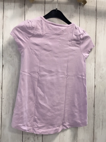 Disney  T-Shirt  Gr. 116  rosa Daisy Duck silber glänzender Stern 