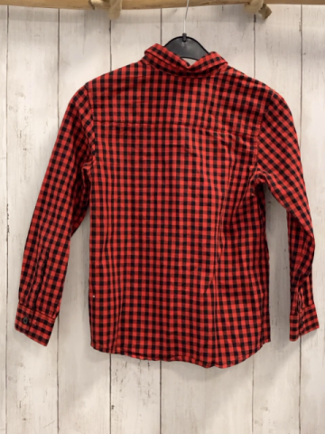 H&M  Hemd  Gr. 128  rot schwarz kariert 