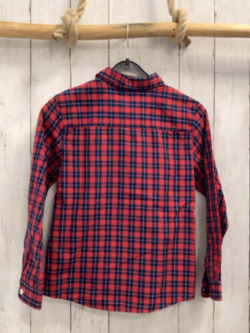 H&M  Hemd  Gr. 134  rot blau weiß kariert 