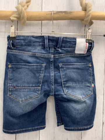 Vingino  Shorts  Gr. 122  blau Jeans Bund verstellbar 