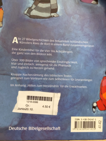   Buch Das große Bibel-Bilderbuch