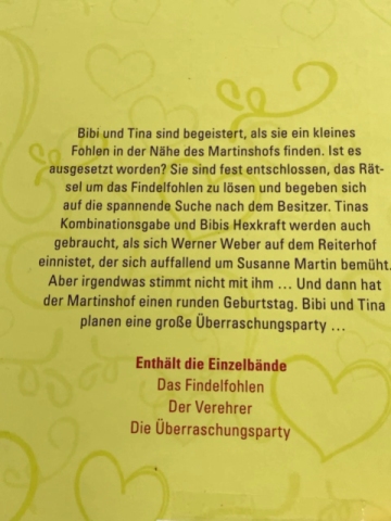   Buch Bibi und Tana Pferdesommer auf dem Martinshof 