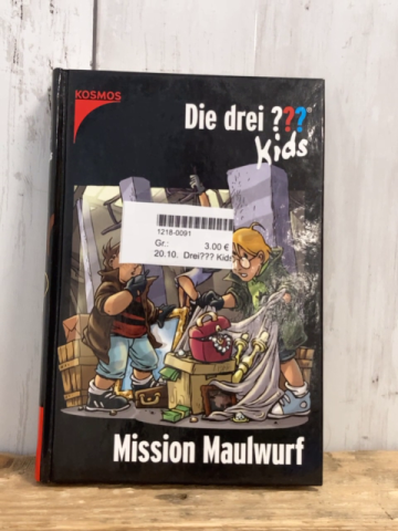 Drei??? Kids  Buch Mission Maulwurf